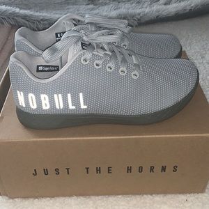 Grey Nobull trainers